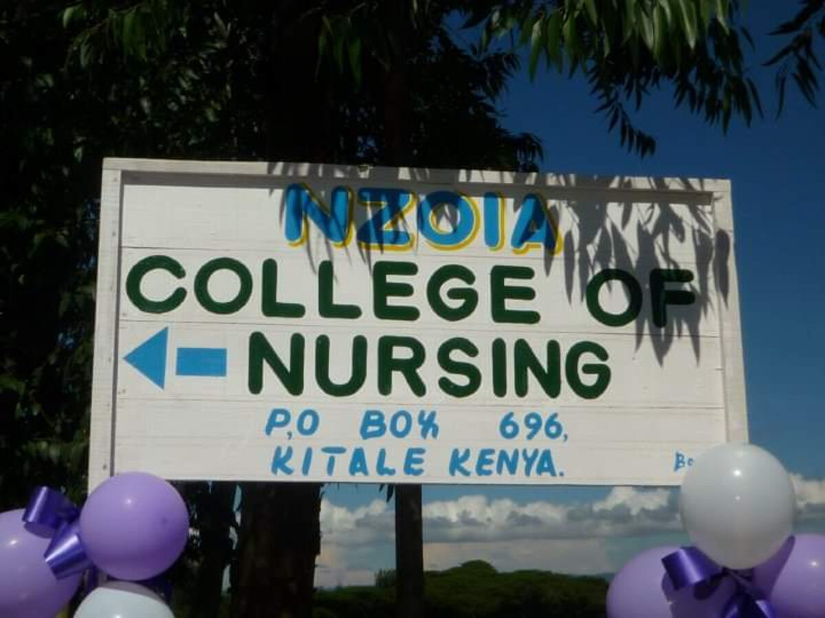 Nzoia College of Nursing sign in Kitale