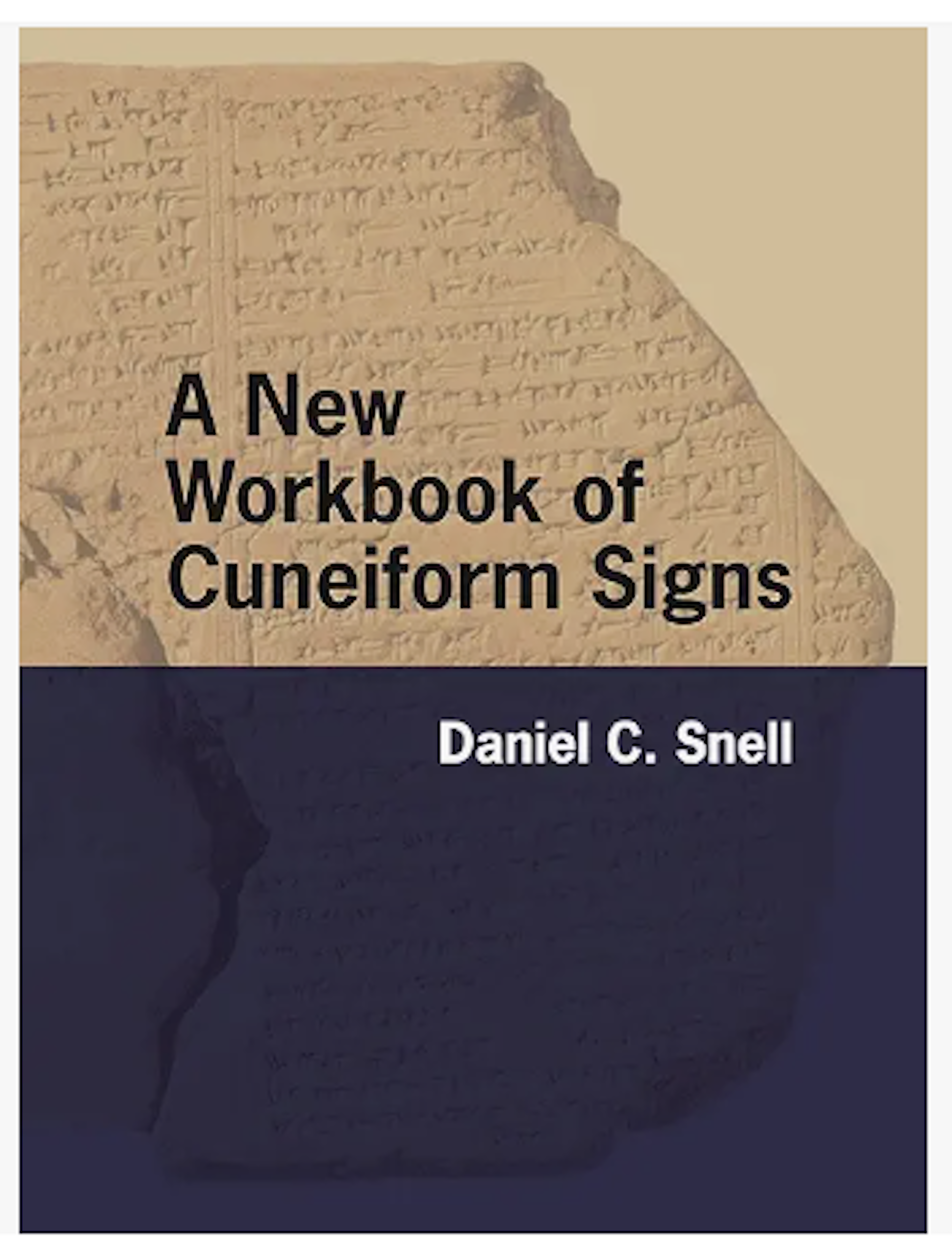 A New Workbook of Cuneiform Signs