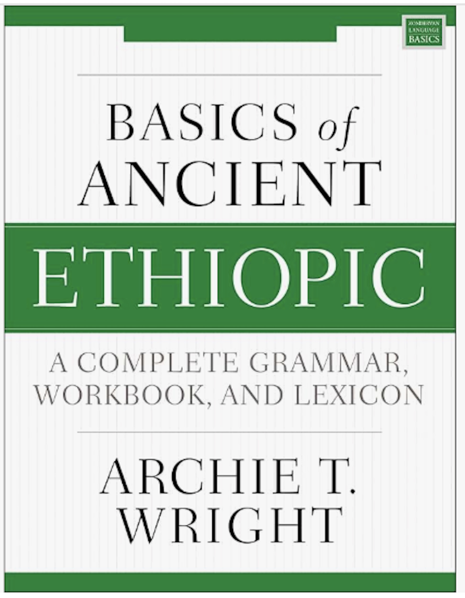 Basics of Ancient Ethiopic